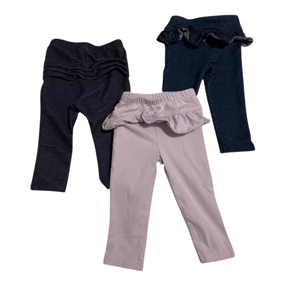 Free w/ purchase Baby Girls 6–9M 6–12M Pants Ruffle-Trim